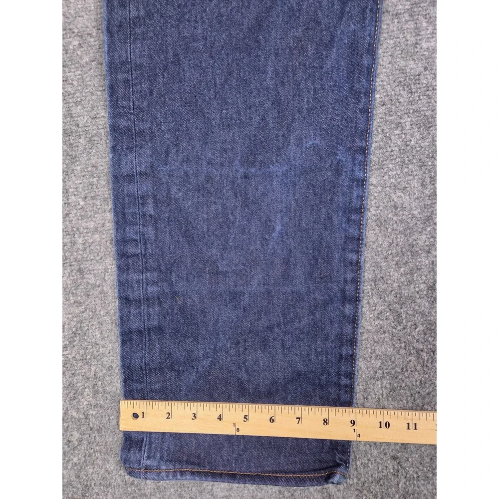 Levi's 501 Original Fit Jeans Mens 38x36 Blue Dark Wash Button Fly Denim 117-1
